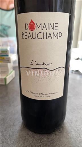 Provenza Coteaux de Aix en Provenza Domaine Beauchamp L'instant Sin añada