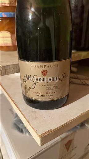 Champanhe Premier Cru J.M. Gobillard & Fils Grande Réserve Não Sazonado