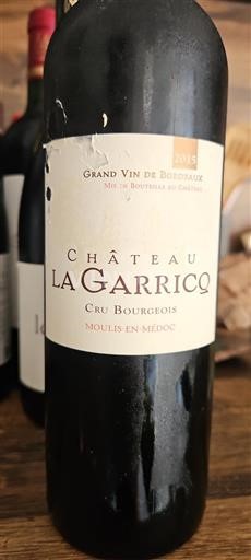 Bordeaux Moulis-en-Médoc Cru Bourgeois Château La Garricq 2015