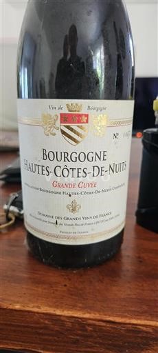 Borgogna Hautes Côtes de Nuits Domaine Des Grands Vins de France Grande 2010