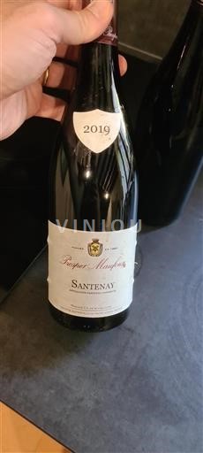 Vin Rouge sec Prosper Maufoux 2019 France Bourgogne Santenay AOC