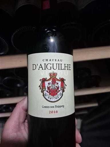 Bordeaux Castillon-côtes-de-bordeaux Château Aiguilhe 2016