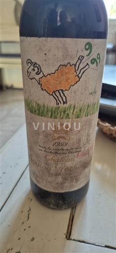 Bordeaux Pauillac Grand Cru Mouton Rothschild 1999