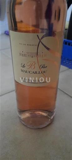 Bordeaux Maucaillou Le B Par Senza annata