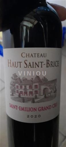 Bordeaux Saint-Émilion Grand Cru Grand Cru Château Haut Saint-Brice 2020