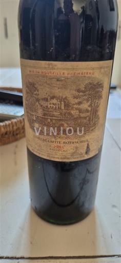 Bordeaux Pauillac Premier Cru Château Lafite Rothschild 1983