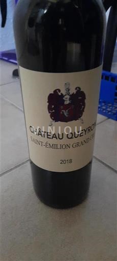 Bordeaux Saint-Émilion Grand Cru Grand Cru Château Queyron 2018