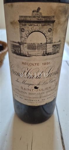 Bordeaux Saint-Julien Grand Cru Château Léoville Las Cases Grand Vin de Léoville 1991