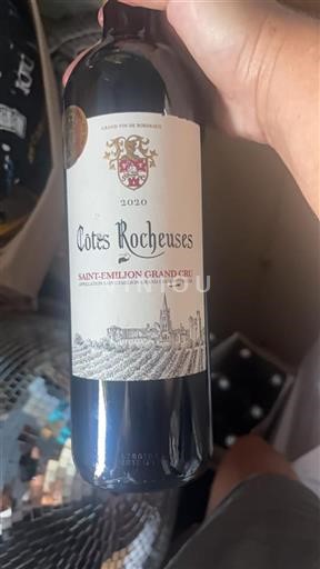 Bordeaux Saint-Émilion Grand Cru Grand Cru Côtes Rocheuses 2020