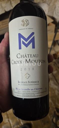 Bordeaux Bordeaux superiore Château Croix-Mouton 2018
