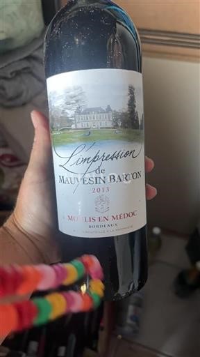 Bordeaux Moulis-en-Médoc Mauvesin Barton L'impression 2013