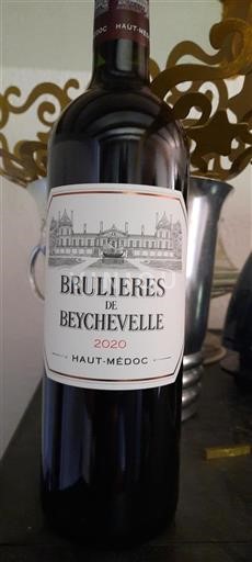 Bordeaux Haut-Médoc Beychevelle Brulières de Beychevelle 2020