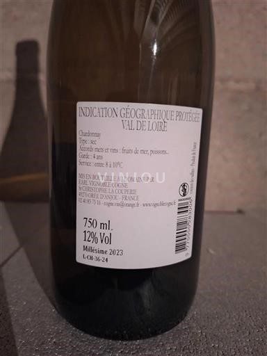 Loire-dalen Loiredalen EARL Vignoble Cogne 2023