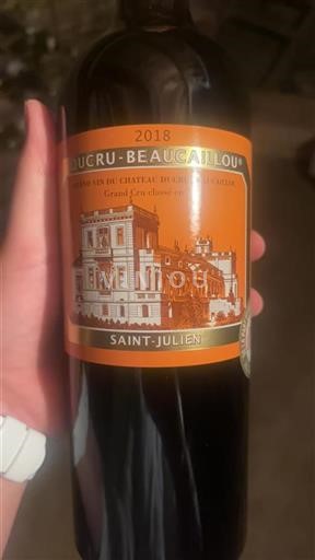 Bordeaux Saint-Julien Grand Cru Château Ducru-Beaucaillou 2018