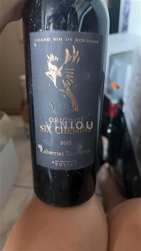 Bordeaux Tutiac Origines Six Chemins 2016