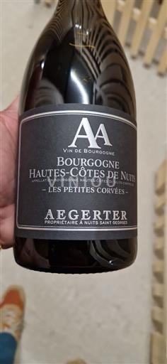 Burgundsko Hautes Côtes de Nuits Aegerter Les Petites Corvées 2021