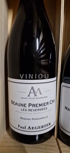 Burgundy Beaune Premier Cru Paul Aegerter Les Reversées 2018