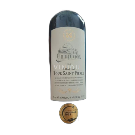 Bordeaux Saint-Émilion Tour Saint Pierre Grand cru 2021
