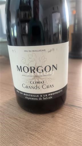 Beaujolais Morgon Vignerons de Bel-Air Grands Cras 2023