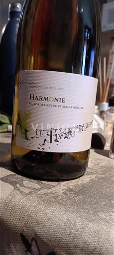 Valle della Loira Muscadet Sèvre et Maine Domaine Bois Joly Harmonie 2024