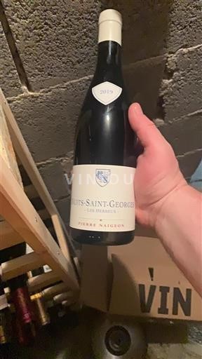Bourgondië Nuits-saint-georges Pierre Naigeon Les Herbues 2019