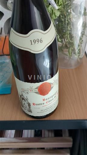 Borgogna Hautes Côtes de Beaune Jeanniard 1996
