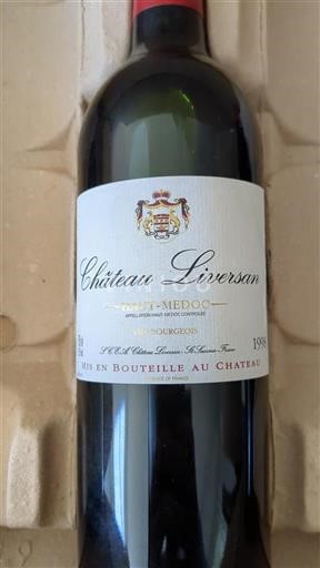 Bordeaux Haut-Médoc Cru Bourgeois Château Liversan 1998