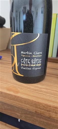 Valle del Rodano Côte-rôtie Martin Clerc Vieilles Vignes 2020