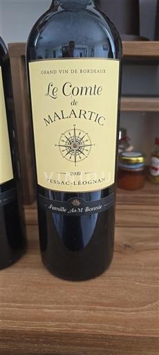 Bordeaux Pessac-Léognan Malartic Le Comte 2019
