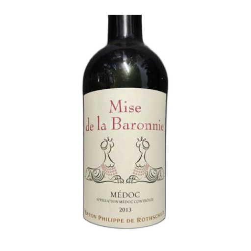 Vin Rouge sec Mise de la Baronne Baron Philippe de Rothschild 2013 France Bordeaux Médoc