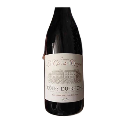 Rhônevallei Côtes-du-rhône Le Clos des Cazaux 2024