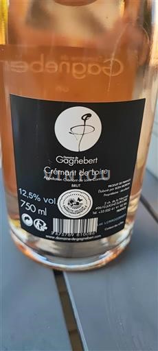 Údolí Loiry Crémant de Loire Domaine Gagnebert Neročník