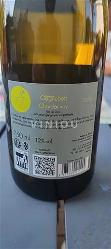 Loire-dalen Loiredalen Domaine Gâgnebert 2024