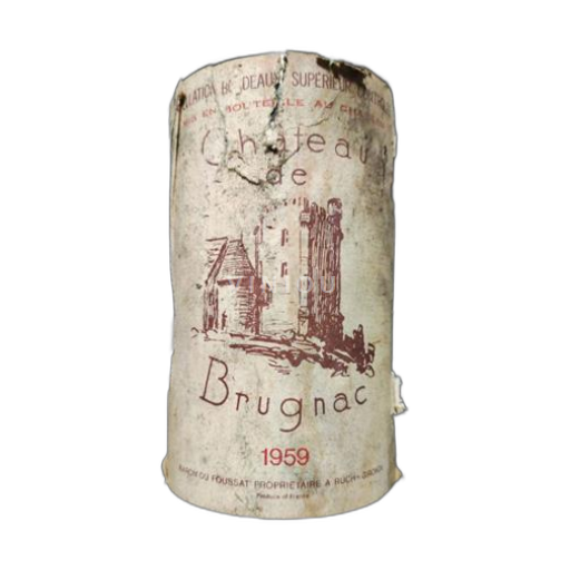 Bordeaux Bordeaux supérieur Château Brugnac 1959