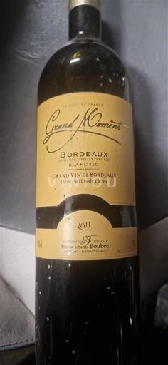 Bordeaux Maison Johanes Boubée 2003