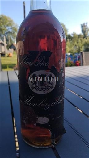 Vin Rouge sec Louis Beau 1978 France Sud-Ouest Monbazillac AOC