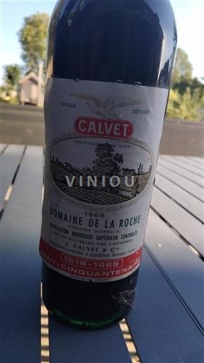 Bordeaux Bordeaux supérieur Domaine La Roche 1966