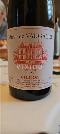 Valle del Loira Chinon Château Vaugaudry 2022