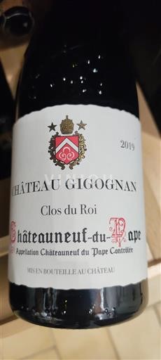 Rhônen laakso Châteauneuf-du-Pape Château Gigognan Clos du Roi 2019