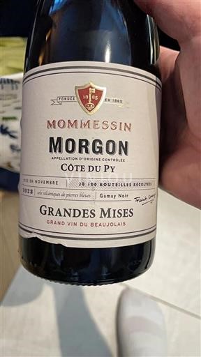 Beaujolais Morgon Mommessin Grandes Mises 2023
