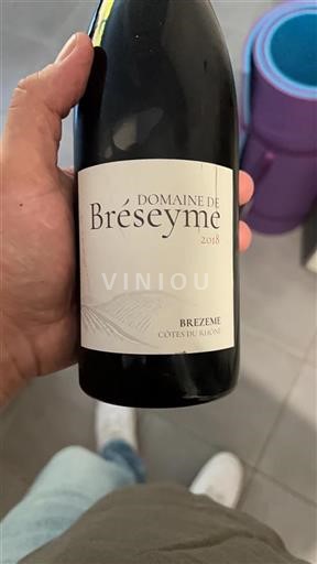 Údolí Rhôny Côtes-du-Rhône Domaine Bréseyme 2018