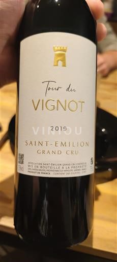 Bordeaux Saint-Émilion Grand Cru Grand Cru Tour du Vignot 2019