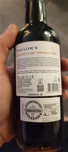 Portugal Portvin Taylor's Late Bottled Vintage Icke årgångsbetecknad