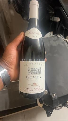 Burgundy Givry André Delorme La Renarde 2006