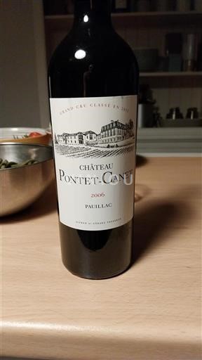 Bordeaux Pauillac Grand Cru Pontet-Canet 2006
