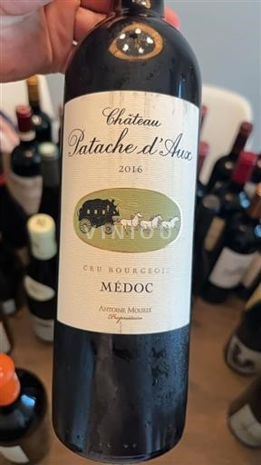 Vin Rouge sec Patache Aux 2016 France Bordeaux Médoc