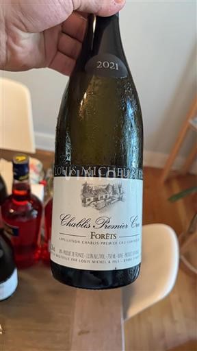 Burgundsko Chablis Premier Cru Louis Michel & Fils Forêts 2021