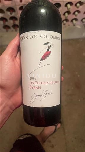 Vallée du Rhône Jean-Luc Colombo Les Collines de Laure 2016