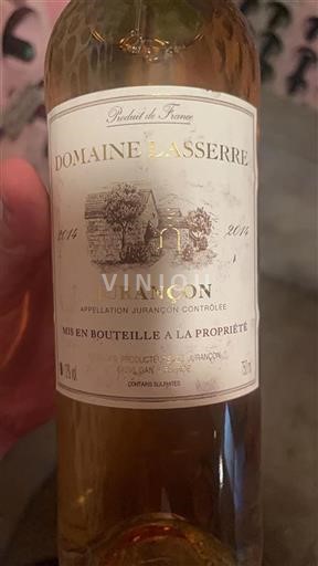 South West Jurançon Domaine Lasserre 2014