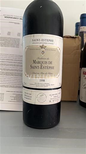 Bordeaux Saint-Estèphe Marquis de Saint-Estèphe Tradition 1998